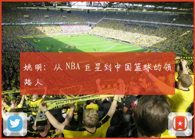 姚明：从 NBA 巨星到中国篮球的领路人